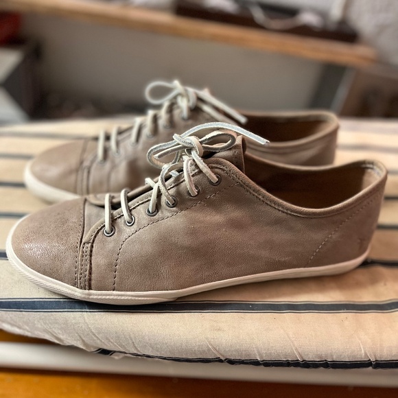 Frye sneakers grey leather - Picture 4 of 6